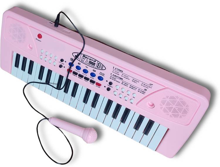 fenterprises 37 key piano keyboard toy with recording and mic for kids FE001