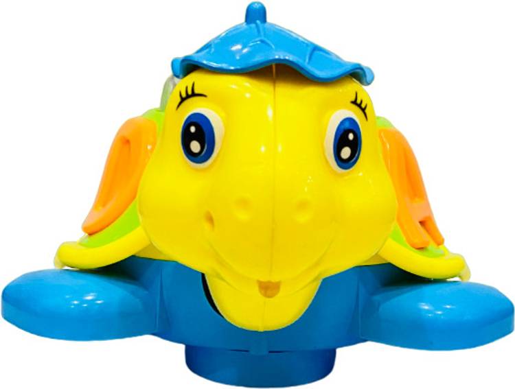 ADM Musical Turtle Toy For Kids With 3D Light & Sound / Shaking Head