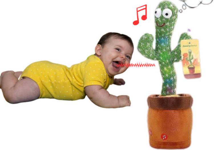 hda group Musical Dancing Cactus Rechargeable