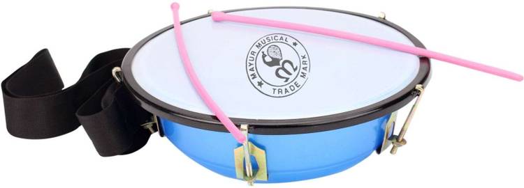 Mayur Musical Superior Quality Tasha Drum in Toy Drum with 2 Tasha Drum Stick