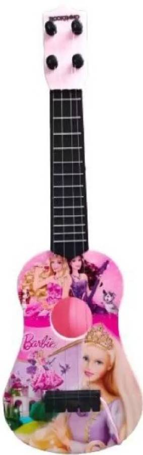 tegan Barbie Print 4 String Guitar Toy ( Print Many Vary )