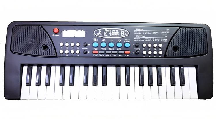 SARASI Electronic Musical Piano For Kids, 37 Keys, 8 Tones, 4 Percussions, 6 Demos Etc