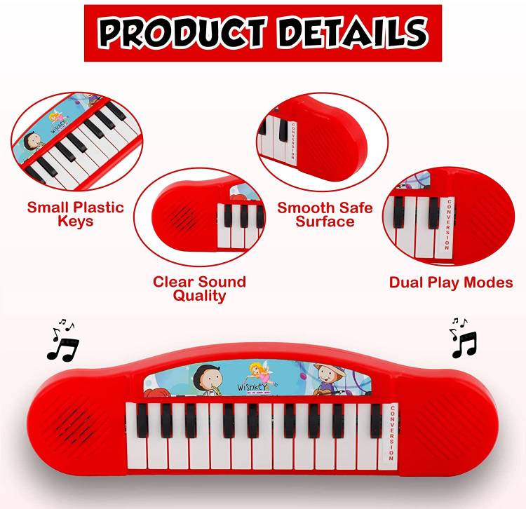 Tenmar Multi Functional Portable Piano/Keyboard Musical Toy With Yoyo P2