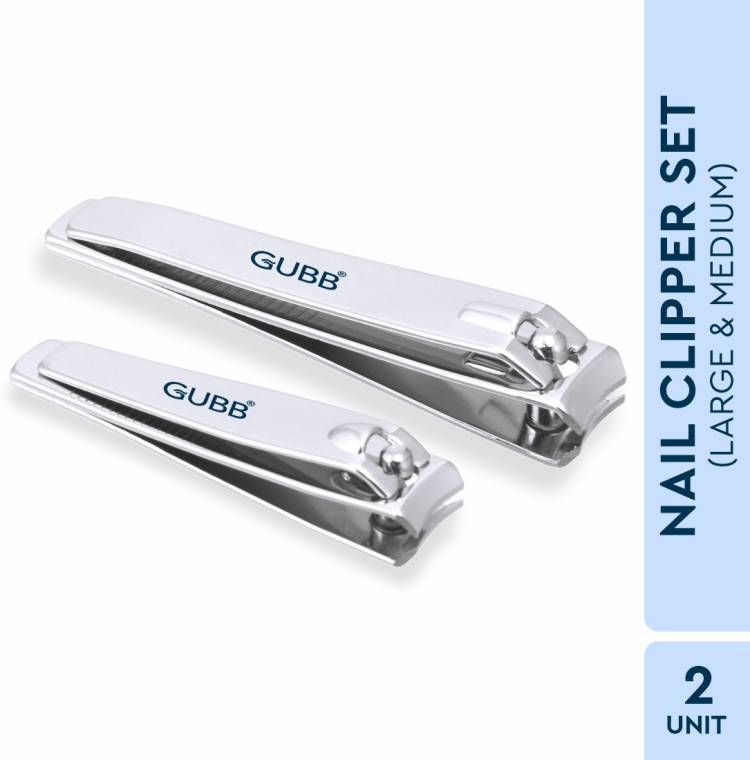 GUBB Fingers & Toe Nail Clipper Set, Sharp Stainless Steel Blade, Sturdy Nail Trimmer Price in India