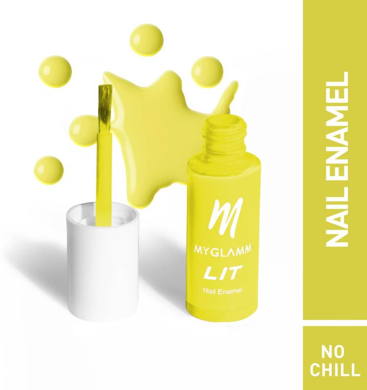 MyGlamm LIT NAIL ENAMEL -NO CHILL No Chill Price in India