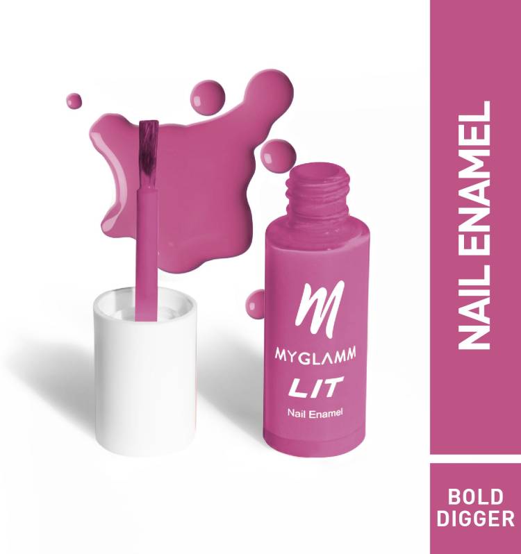 MyGlamm LIT NAIL ENAMEL -BOLD DIGGER Bold Digger Price in India