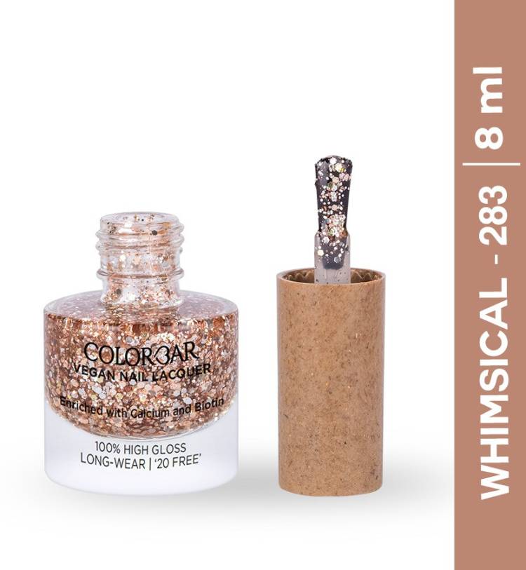 COLORBAR Vegan Nail Lacquer-Whimsical-283 Rode Gold Price in India