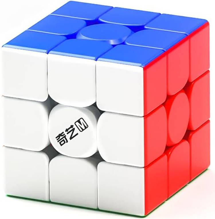 Cuberkart QiYi M PRO 3x3x3 Speed Cube Magnetic Stickerless Magic Puzzle, 2024 Edition