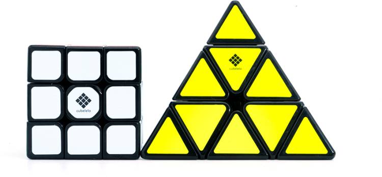 Cubelelo 3x3 & Pyraminx Combo Black