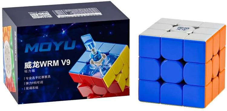 Cuberkart MoYu WeiLong WR M V9 3x3 (Magnetic) Flagship Stickerless Speed Cube