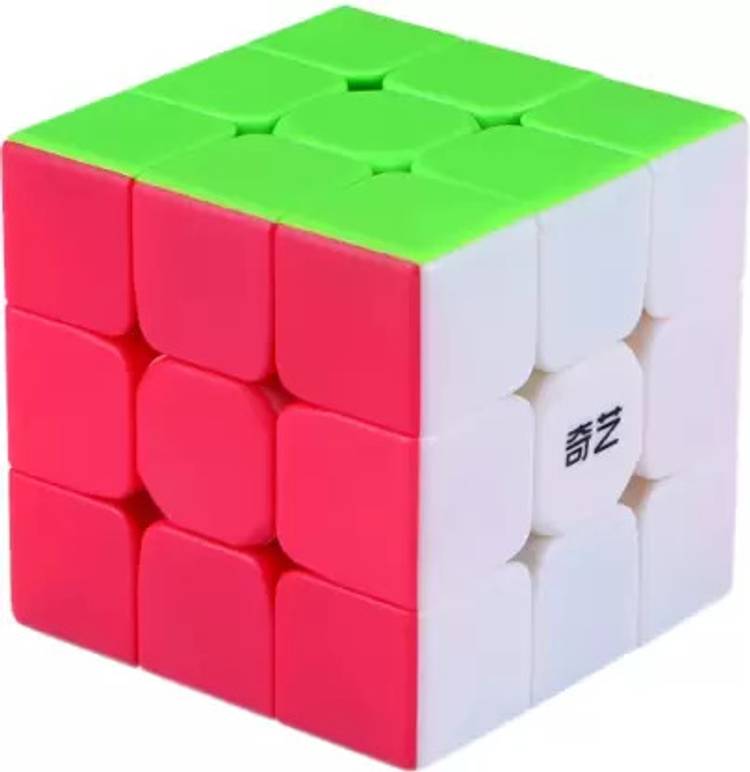 Sandiksha 3x3x3 Educational Game 4Kid &Adults Multicolor Mind Game Smooth Cube Puzzle