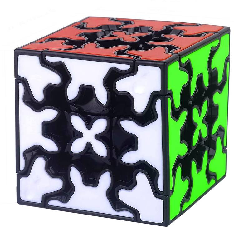 Hawkister QiYi 3x3x3 Gear Cube with Three-Dimensional Structure Magic Puzzle