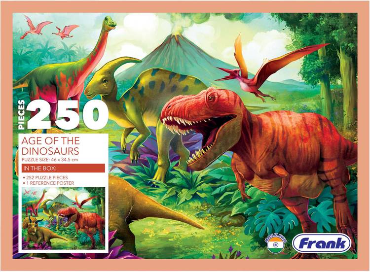 Frank Age of the Dinosaurs Jigsaw Puzzle for Kids and Adults