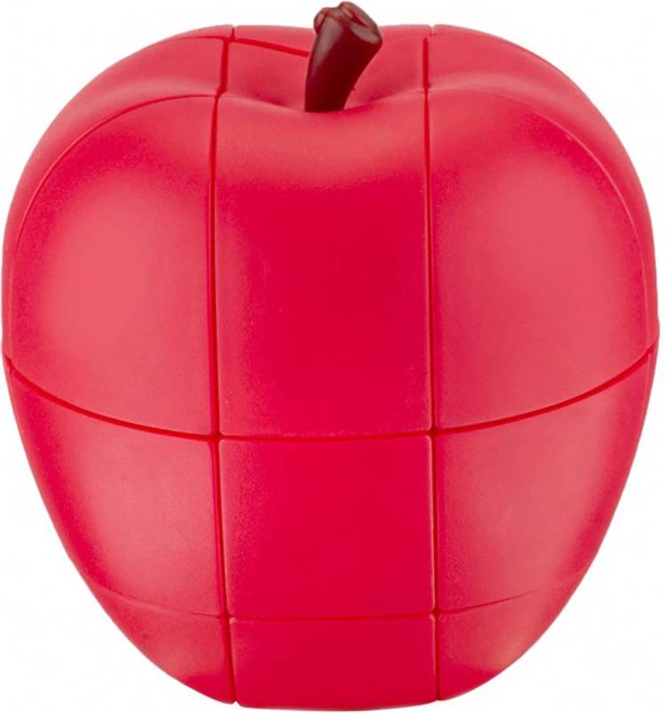 Kiditos Fruit Shaped Apple Magic Speed Cube Puzzle Twisty Toy for Kids