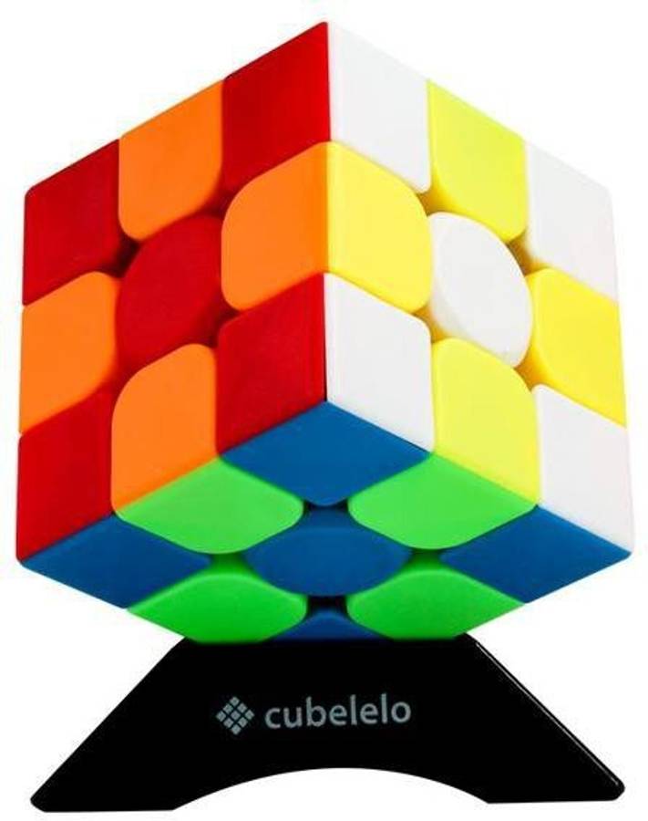 Cubelelo MoYu MFJS Meilong 3C 3x3 Stickerless Speedcube for Kids & Adults(Multicolor)