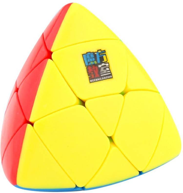 Hawkister MoYu MFJS Meilong Mastermorphix Cube 3x3x3 Stickerless Pyramid Speed Cube Puzzle