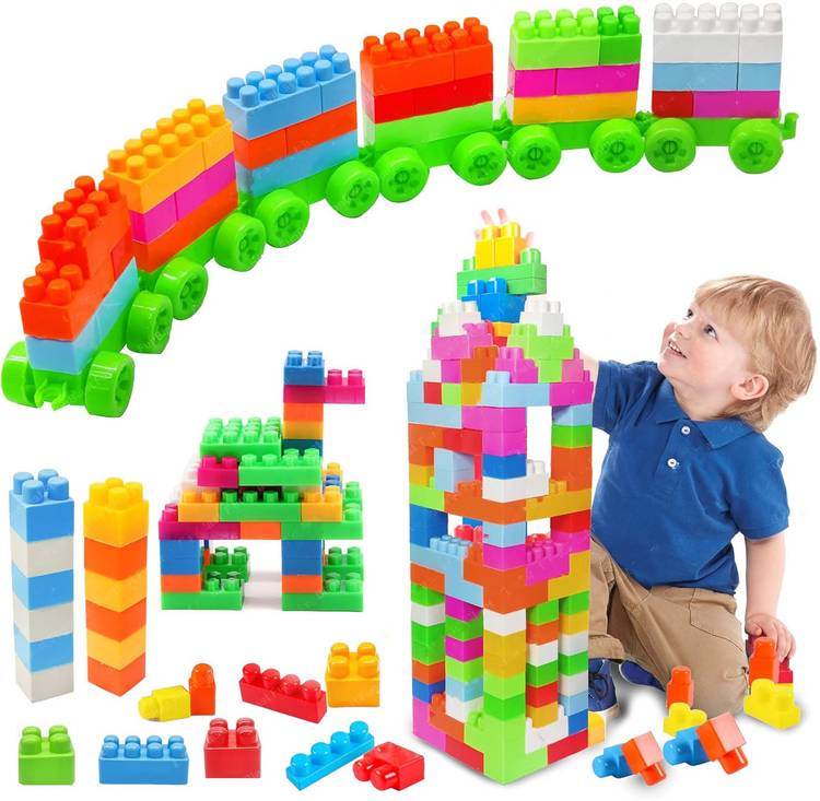 GAMLOID Children Building Blocks Bricks DIY Assembled Educational Toy Kids Baby Gifts