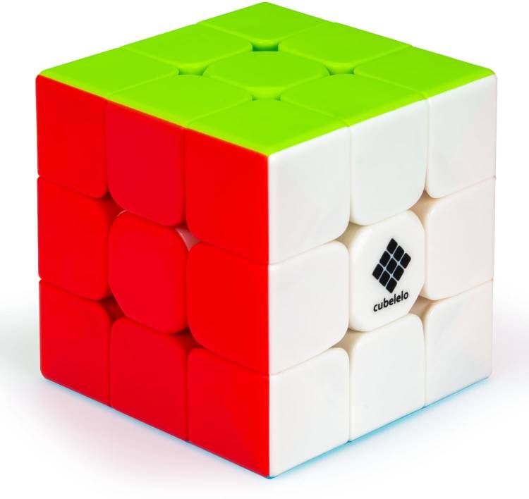 Cubelelo Drift Warrior 3x3 Stickerless Speedcube for Kids & Adults (Multicolor)