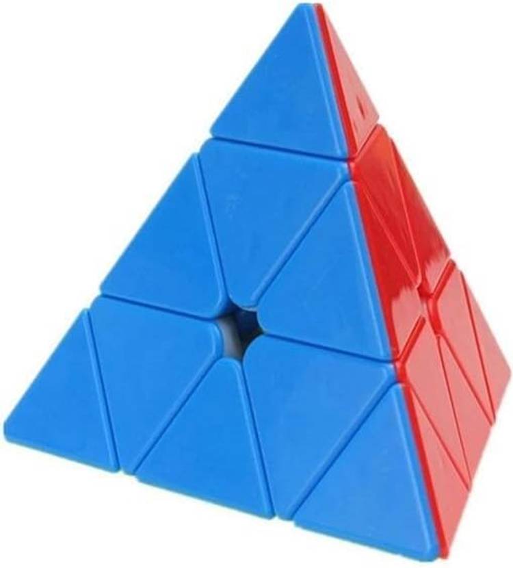 Mogli Toys Pyramid Cube 3X3X3 High Speed Professional Cube,Kids and Professionals