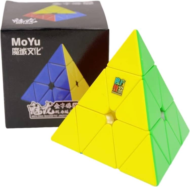 Hawkister MoYu Pyraminx M Cube Magnetic Stickerless, Pyramid M 3x3 Speed Cube