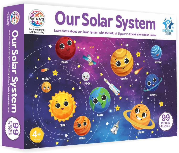 Ratnas Solar system Jigsaw puzzle (1548) 108 Pcs Jumbo puzzle