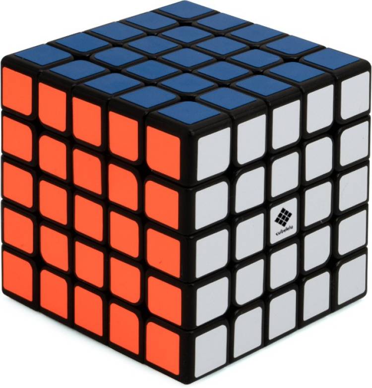 Cubelelo Drift 5x5 Black Speed Cube Magic Puzzle Toy