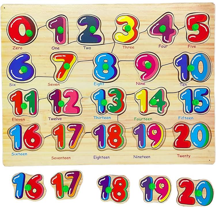 ELEXN Best sale Wooden Educational Creative learning 1 To 20 math counting Board