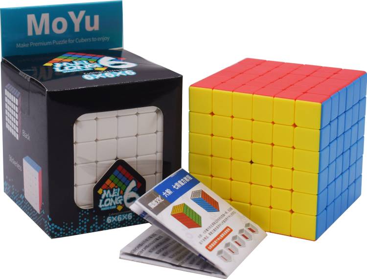 Hawkister MoYu Meilong Cubing Classroom Professional 6X6X6 Stickerless Speed Magic Cube