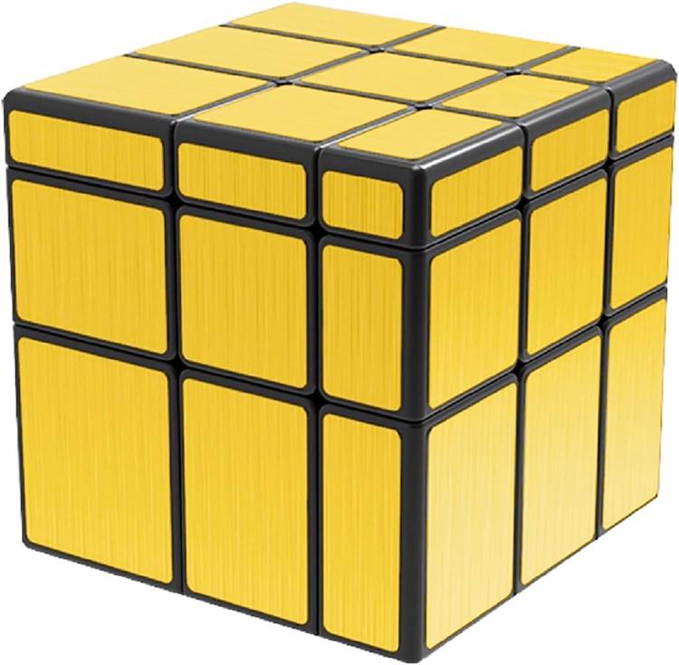 HASTiKA Mirror Cube 3x3x3 Speed Cube 3x3 Mirror Blocks Cube Different Shapes Gold Cube