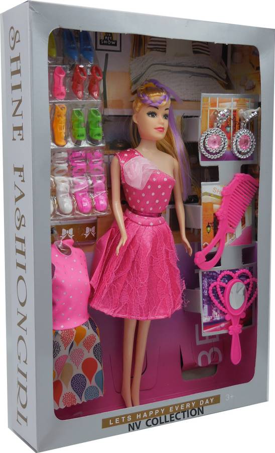 NV COLLECTION Doll with Accessories and Latest Fashion Dolls with accessories (Multicolor)