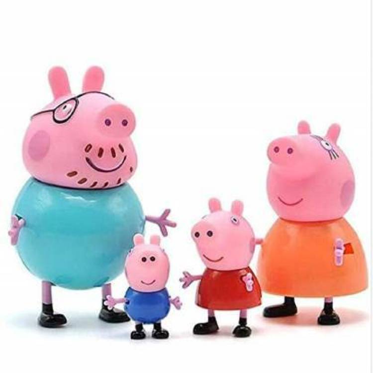 Florina Peppa Pig, George, Mummy Pig, Papa Pig Family Set,