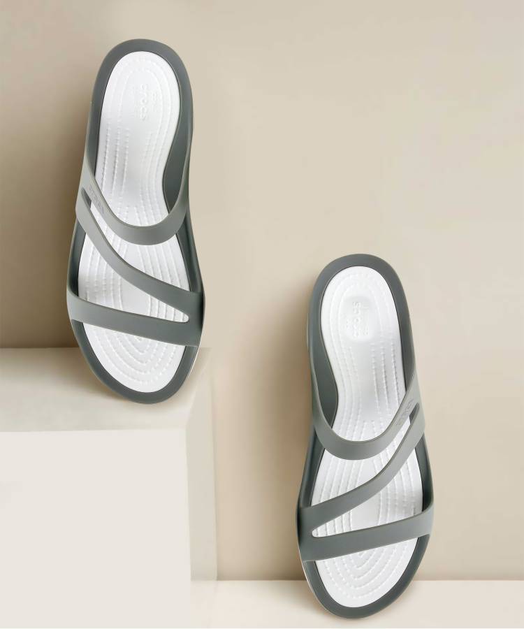 Women Grey Flats Sandal Price in India