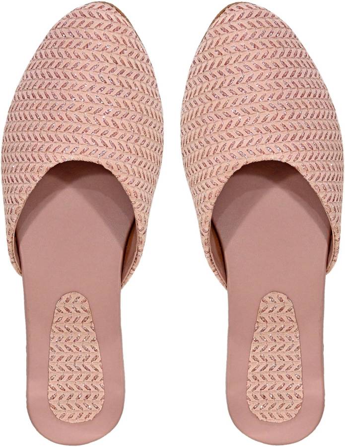 Women Pink Flats Sandal Price in India