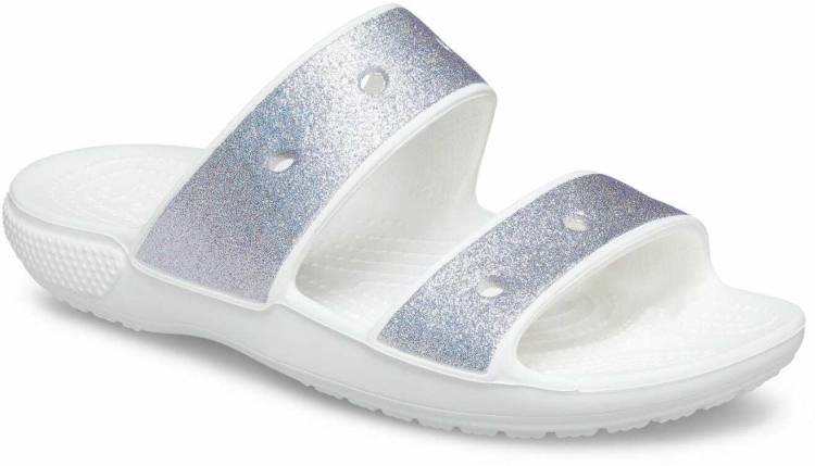 Women Classic Silver Flats Sandal Price in India