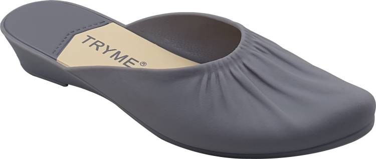 TRYME Women Grey Flats Price in India