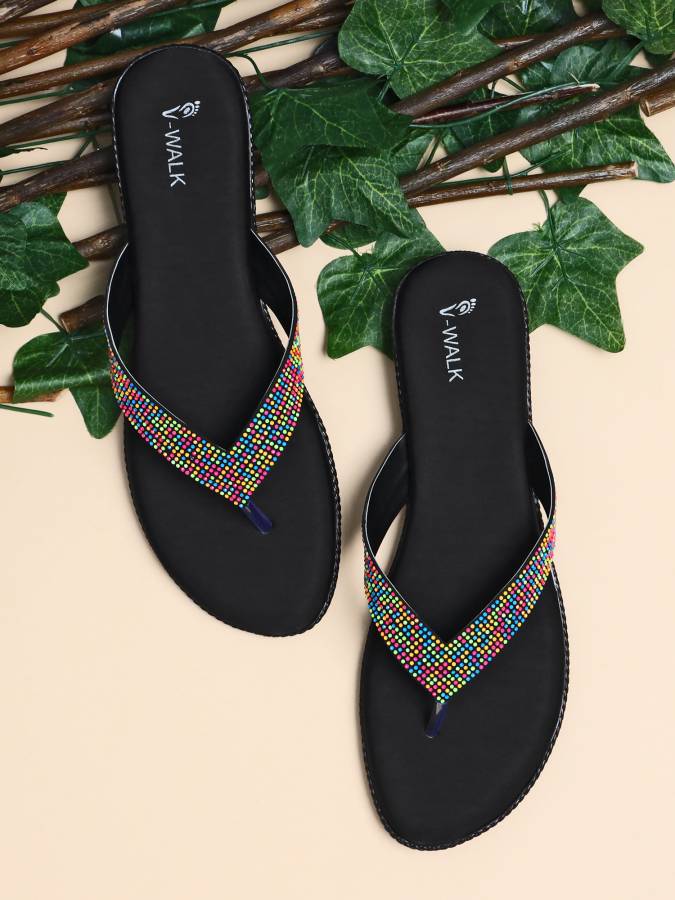 Women Multicolor Flats Sandal Price in India