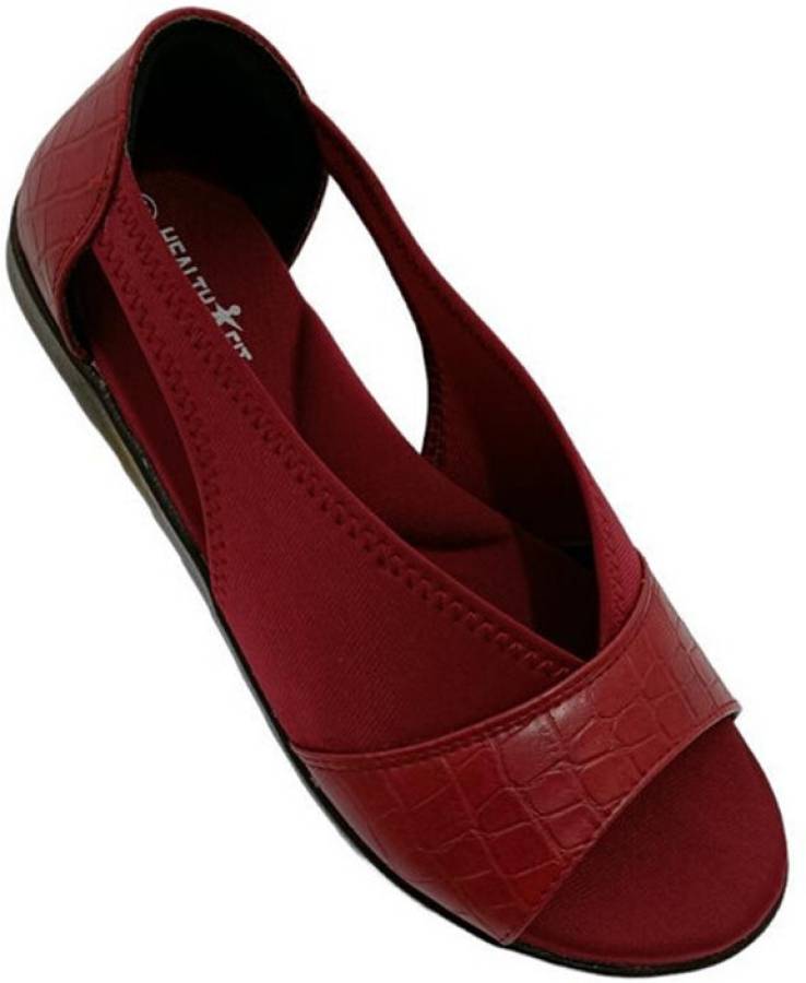 Women Diabetic & Orthopedic Sandal/Doctor Sandal-With Arch Support for Women's Yellow Flats Sandal Price in India
