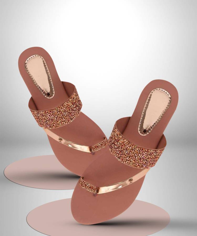 Women Pink Flats Sandal Price in India