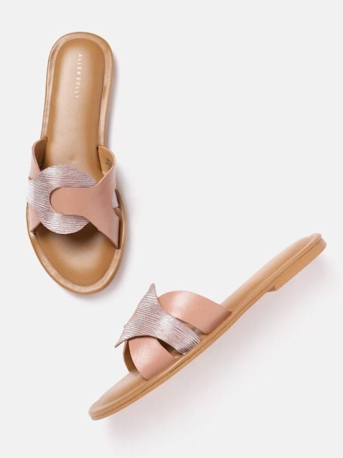 Women Pink Flats Sandal Price in India