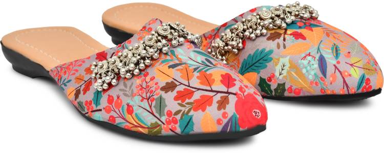 Women Multicolor Flats Sandal Price in India