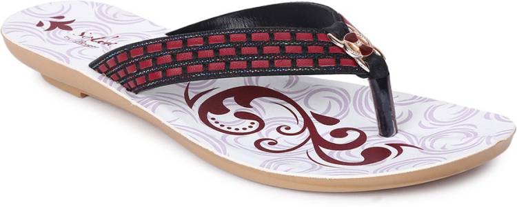 Paragon Women Red Flats Price in India