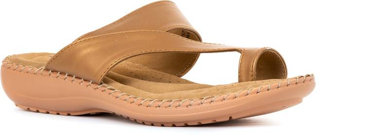 Women Beige Flats Sandal Price in India