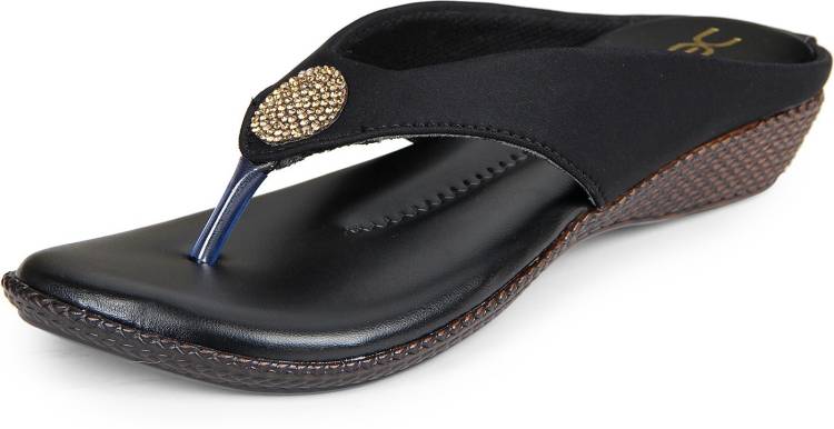 XE Looks Stylish Formal & Party Wear Women Black Flats Price in India
