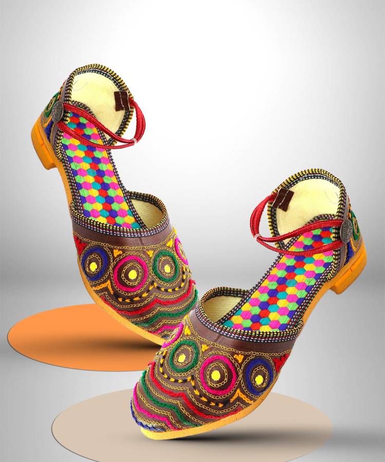 Women Multicolor Flats Sandal Price in India