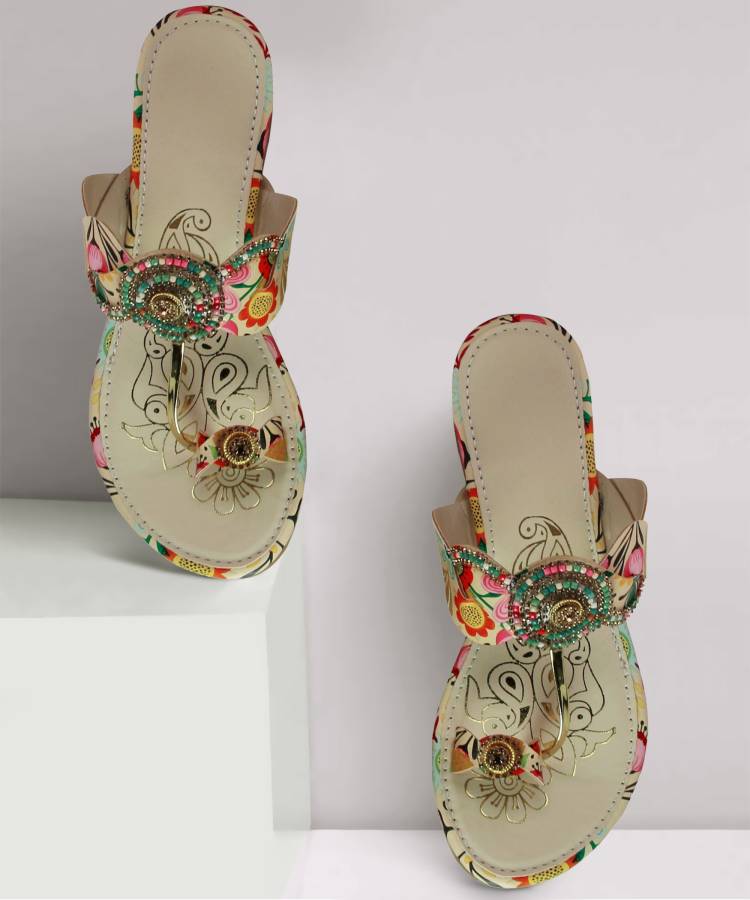 BLINDER Women Multicolor Flats Price in India