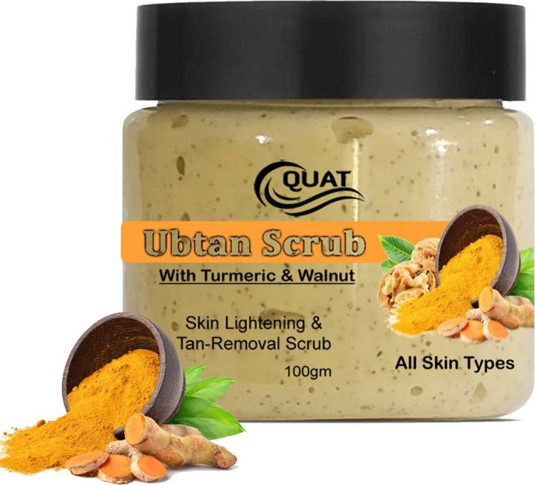 QUAT Ubtan Insta Glow Face Scrub|Brightening,Detoxifying,Nourishing Gentle Exfoliator Scrub Price in India