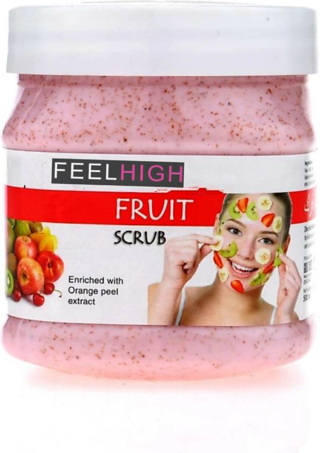 feelhigh cosmetics mix fruit face Scrub Price in India