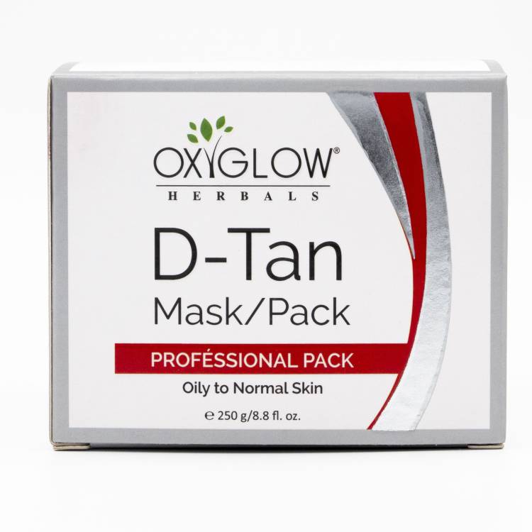 OXYGLOW D-Tan Mask for Men and Women - Removes Tan and Treat Pigmentation- 250 g Price in India