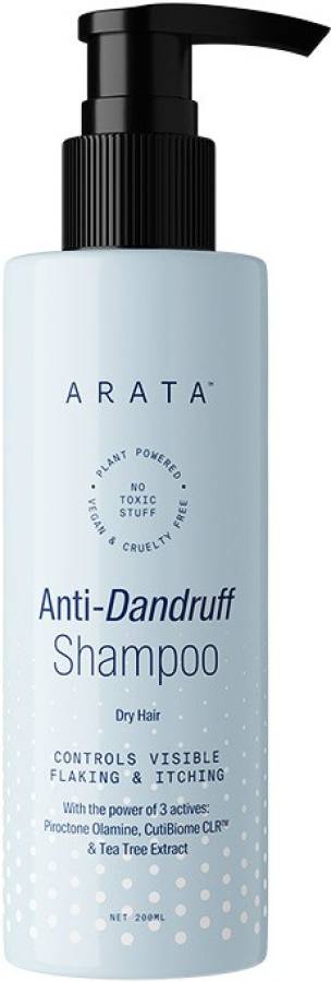 ARATA Anti-Dandruff Shampoo | Controls Flakes| Visible Results | For Dry Hair Price in India