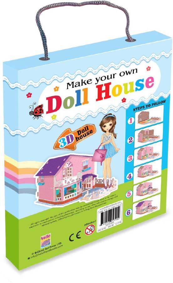 HELLO FRIEND Make your own 3D Doll House